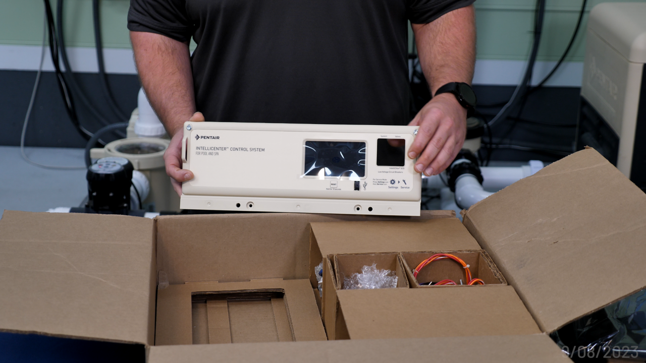 Play Video: Intellicenter upgrade kit. 