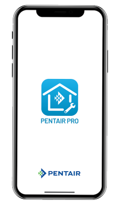Pentair Pro app loading screen on iPhone