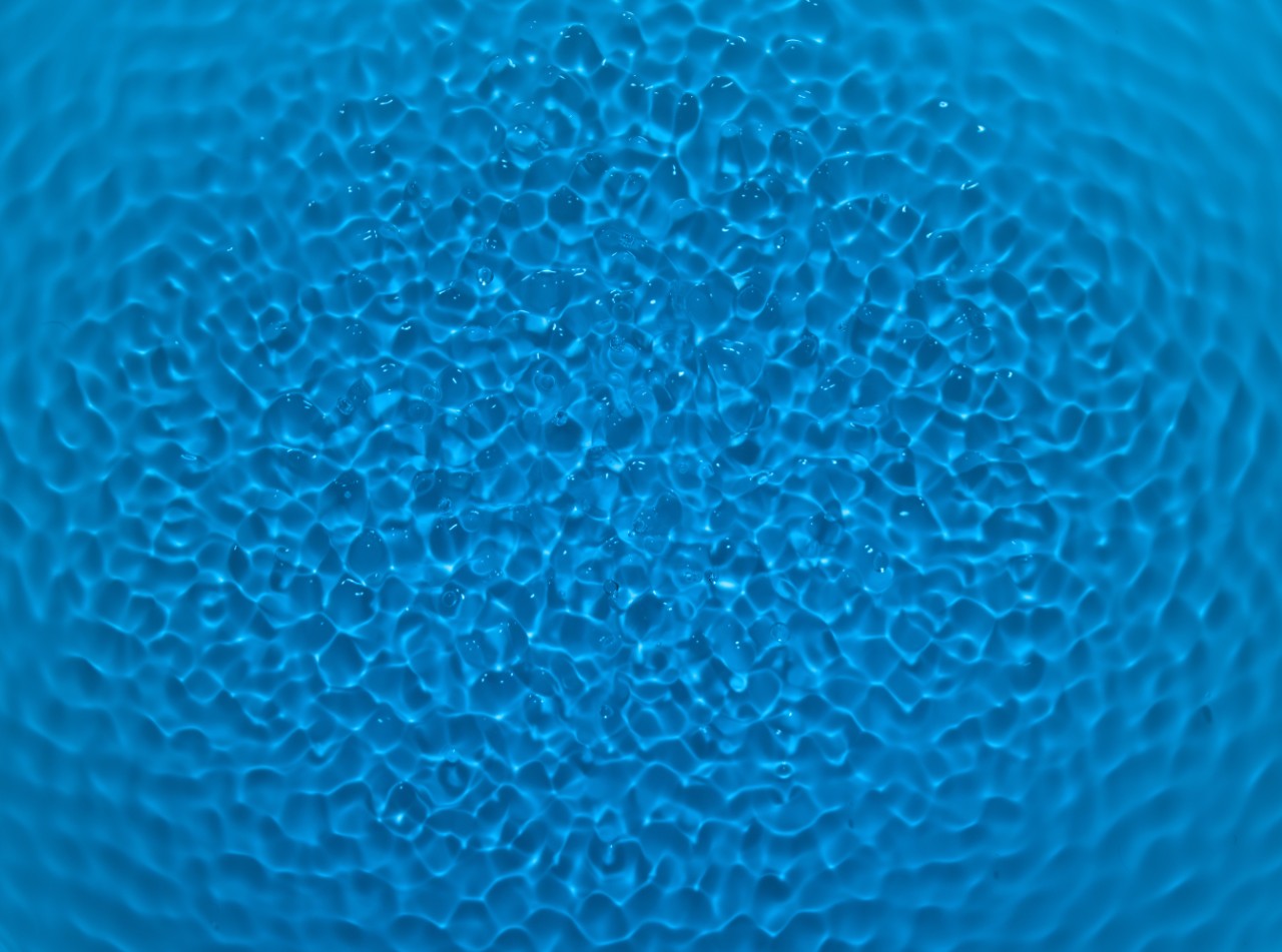 water texture with dimples