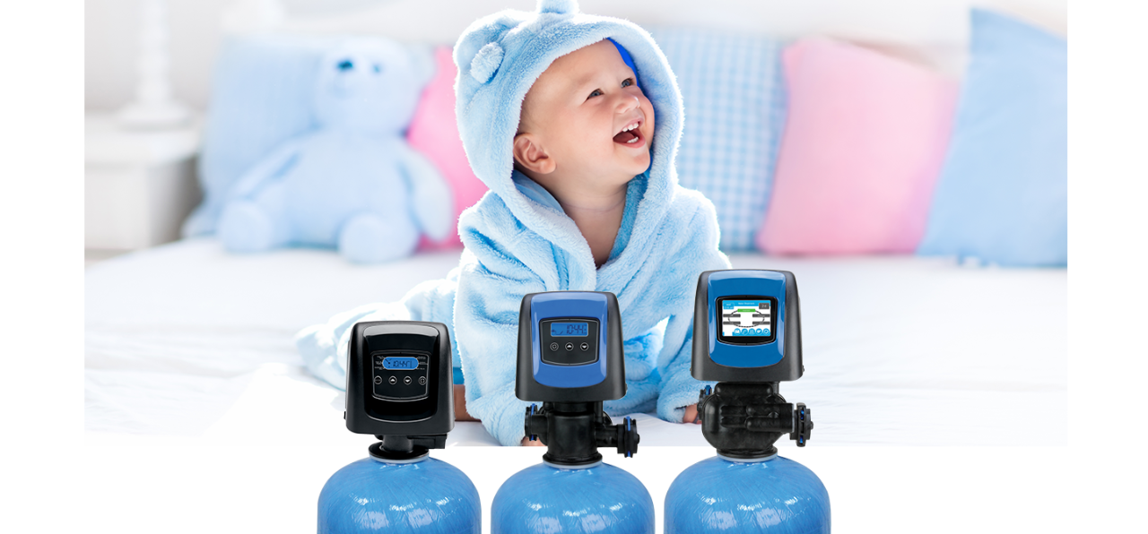 Baby wrapped in a towel and product image Baby wrapped in a towel and product image