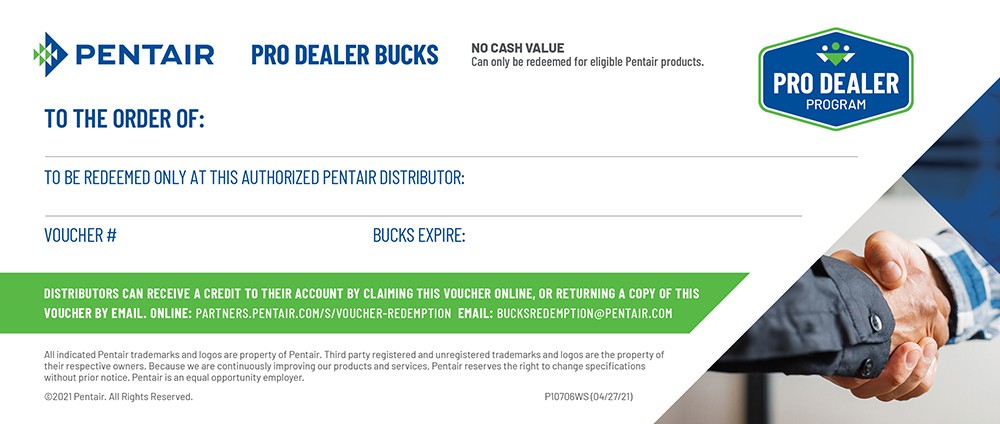 Pro Dealer Bucks Form Web