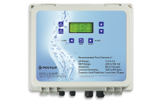 IntelliChem water chemistry controller with recommendations and blue buttons