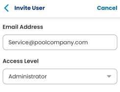 Email Invite