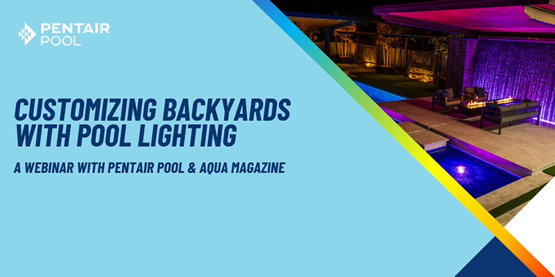 Pool with IntelliVibe Lighting