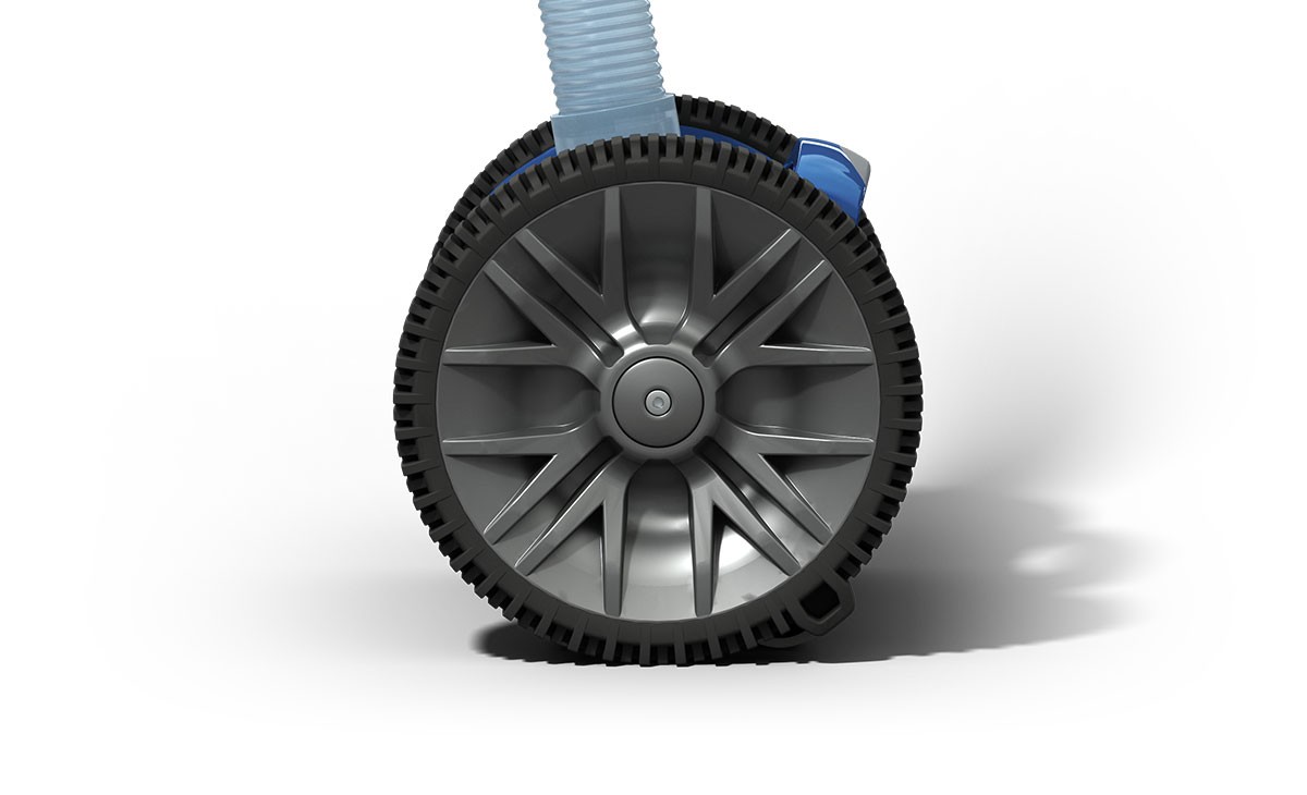 Big black wheels 