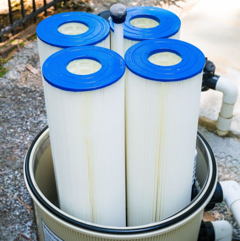 4 Quad DE Cartridge Filters