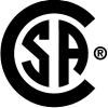 c UL US listed certification logo CSA logo