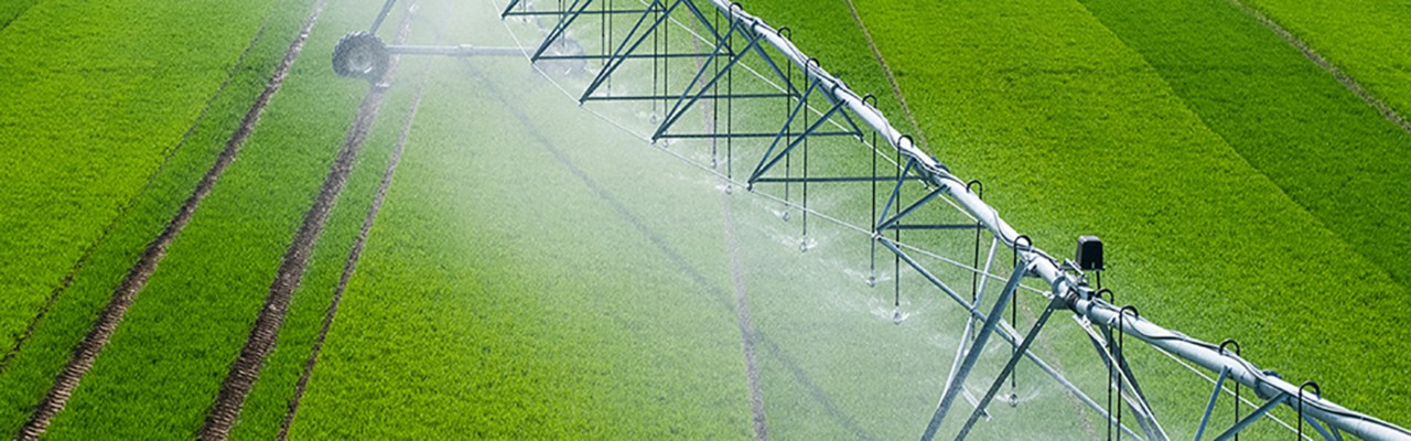 Spraying agriculture field