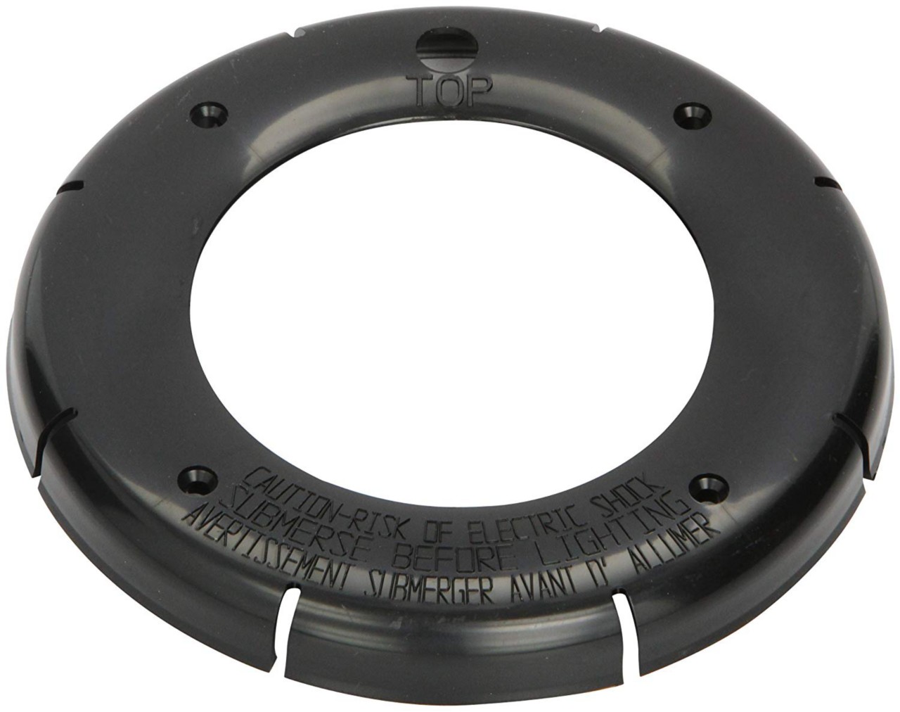 Sealing ring in black