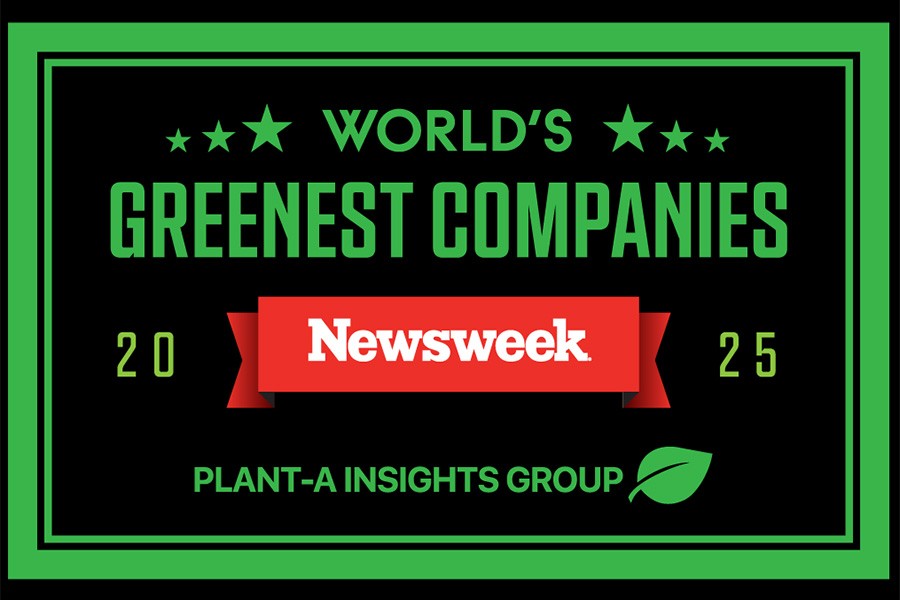 Newsweek 2025 World's Greenest Companies logo