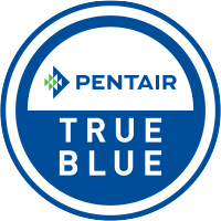 True Blue logo | Pentair CMYK colors