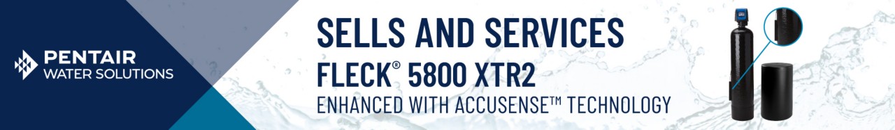 5800 XTR2 AccuSense Pentair Water Solutions Web Banner- Product Image