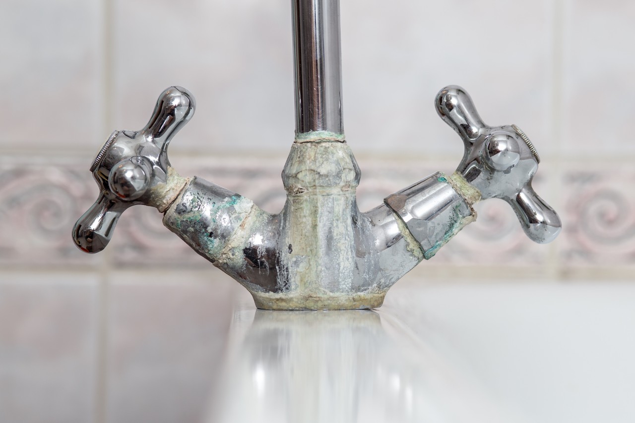 calcified faucet